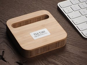Suporte de madeira para telefone 1848292