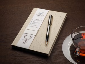 Bloco de notas reciclado com cocó de elefante 2097344